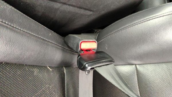 2016 17 Hyundai Tucson Driver Left Front Seat Belt Buckle Receiver Oem Black Try — photo 6