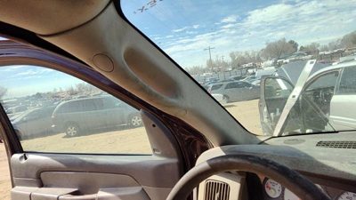 03-05 Ram 2500 Passenger Right A Pillar Trim Windshield Post Panel Oem Taupe L5