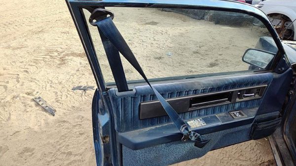 88-91 Cutlass Calais Driver Left Front Seat Belt Retractor Shoulder Blue 2 Door — photo 3