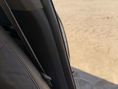 2000-2006 Lincoln LS Driver Left Lower B-Pillar Trim Panel Tan 4H