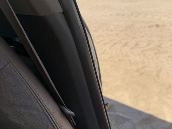2000-2006 Lincoln LS Driver Left Lower B-Pillar Trim Panel Tan 4H — photo 1