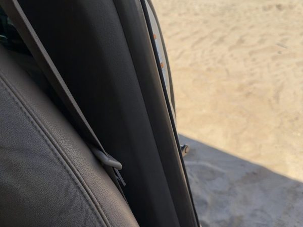 2000-2006 Lincoln LS Driver Left Lower B-Pillar Trim Panel Tan 4H — photo 2
