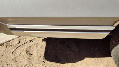 83-87 Mercury Grand Marquis Passenger Right Rear Moulding On Quarter Panel Oem