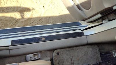 04-10 Toyota Sienna Driver Left Lower Sill Step Moulding Trim Panel Oem Fawn 41