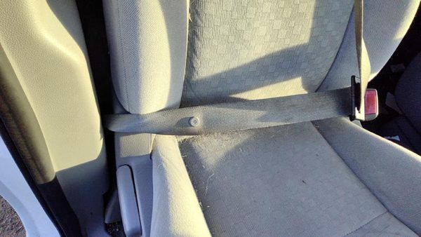 2006-2007 Ford Freestar Passenger Right Front Seat Belt Retractor Shoulder Gray — photo 2