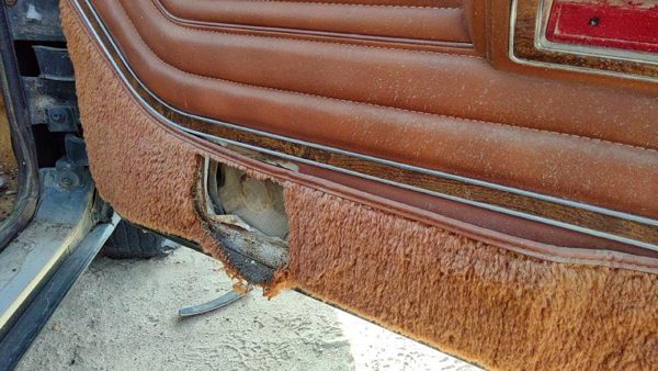84-91 Jeep Grand Wagoneer Passenger Right Front Door Trim Panel With Switches — photo 11