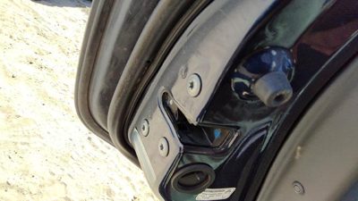 1997-2001 Toyota Camry Driver Left Rear Door Latch With Rods/Cables Oem Back