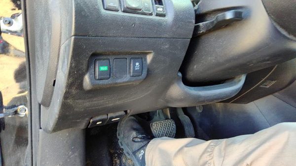 13-19 Sentra Lower Dash Under Column Knee Bolster Trim Panel Oem Charcoal G — photo 2