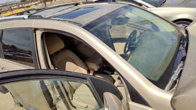 07 Suzuki Grand Vitara Xl-7 Passenger Right Front Moulding On A Pillar Post Gold
