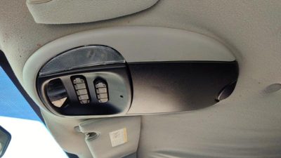 04-07 Dodge Caravan Center Overhead Console Dome Light Map Lamp Cubby Khaki J1