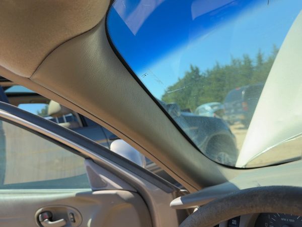 2001 Buick Lesabre Driver Left A Pillar Trim Windshield Post Panel Oem Taupe 56B — photo 2