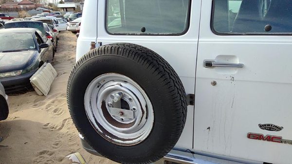 1995 GMC Van Back Door LH White — photo 2