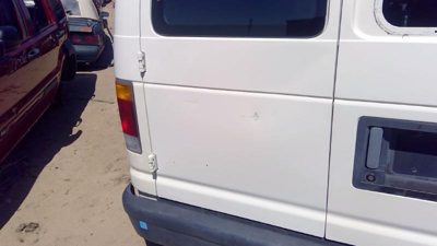 1993 Ford Van Back Door LH White