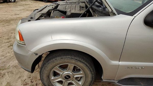 2003-2005 Lincoln Aviator Driver Left Front Fender Oem Silver Jp 3C5z16006aa — photo 3