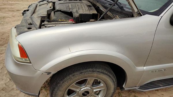 2003-2005 Lincoln Aviator Driver Left Front Fender Oem Silver Jp 3C5z16006aa — photo 5