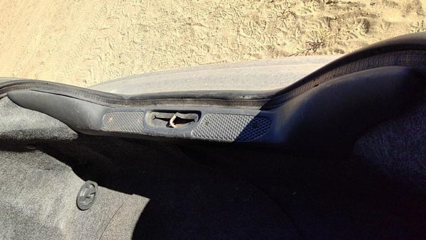1999-2005 Pontiac Grand Am Rear Cargo Trim Trunk Panel Oem 52D Dark Taupe — photo 1
