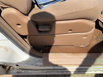 93-98 Mercury Villager Passenger Right Power Seat Track With Motors Only Oem Tan