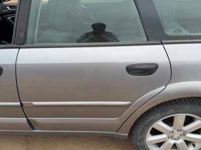 2009 Subaru Legacy Rear Door LH Silver Slq