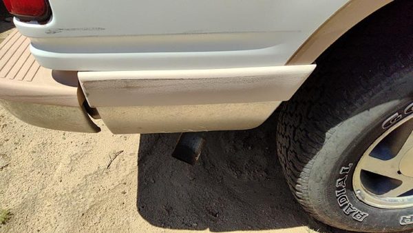 1991-1994 Ford Explorer Passenger Right Rear Moulding On Quarter Panel Oem White — photo 4