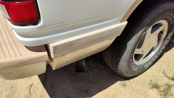1991-1994 Ford Explorer Passenger Right Rear Moulding On Quarter Panel Oem White — photo 8