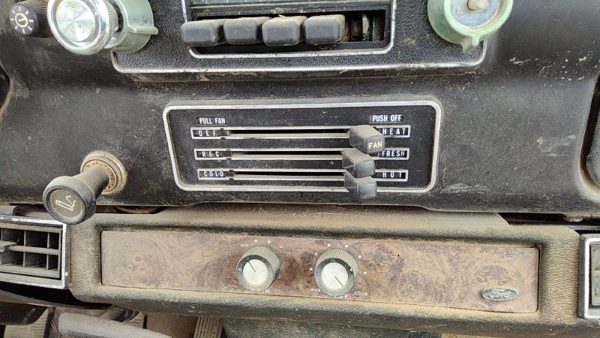 77-82 Ford Courier Temperature Control Module In Dash Heater Ac Head Unit Oem — photo 2