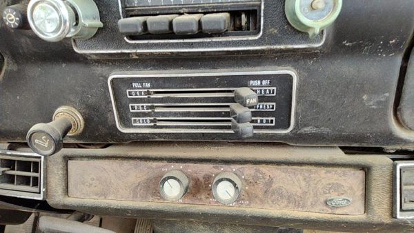 77-82 Ford Courier Temperature Control Module In Dash Heater Ac Head Unit Oem — photo 3