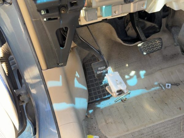 2005 Toyota Prius Parking Brake Pedal Assembly Oem Complete Emergency Unit — photo 1