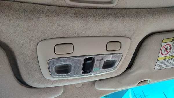 00-01 Legacy Outback Center Overhead Console Dome Light Map Lamp Cubby Tan 040 — photo 1