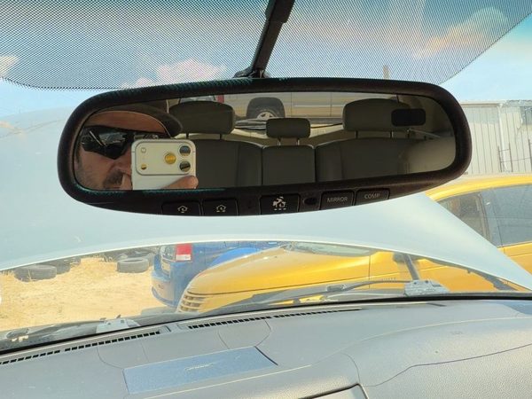 2003-2008 Infinity Fx45 Inside Rear View Mirror Oem Windshield Mounted — photo 1
