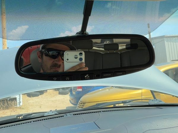 2003-2008 Infinity Fx45 Inside Rear View Mirror Oem Windshield Mounted — photo 4