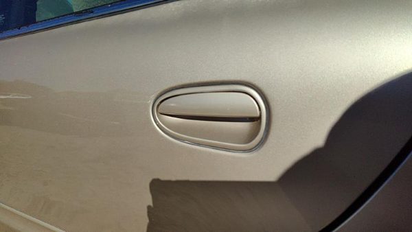 99-05 Grand Am Driver Left Rear Outside Door Handle Back 33U Champagne Beige — photo 1