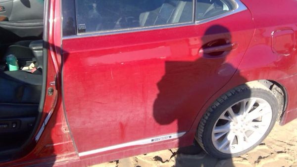 2010 Lexus HS250h Rear Door LH Red 3R1 — photo 7