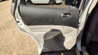 2008-15 Rogue Driver Left Rear Inside Door Trim Panel With Switches Back Gray K