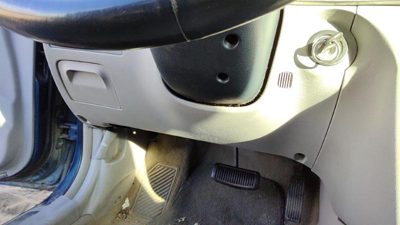 2006 Hyundai Sonata Lower Dash Under Column Knee Bolster Trim Panel Oem Gray