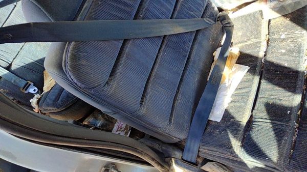 92-93 Buick Lesabre Passenger Right Front Seat Belt Retractor Oem Shoulder Blue — photo 1