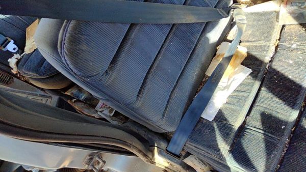 92-93 Buick Lesabre Passenger Right Front Seat Belt Retractor Oem Shoulder Blue — photo 5