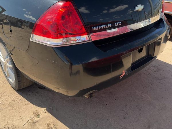 06-16 Chevy Impala Rear Bumper Cover Assembly Oem Back Dual Exhaust Black 41U — photo 2