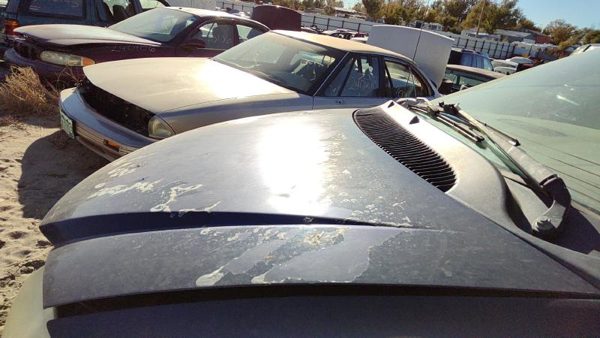 2001 Dodge Caravan Hood Blue — photo 4
