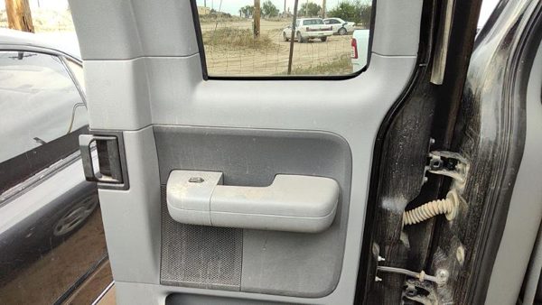 06-07 Ford F150 Passenger Right Rear Door Trim Panel With Switches Back Gray Me — photo 2