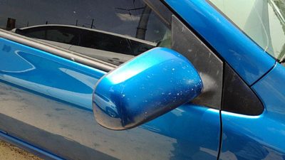 2009-2013 Toyota Corolla Passenger Right Side Mirror Door Mounted Oem Blue 8T7