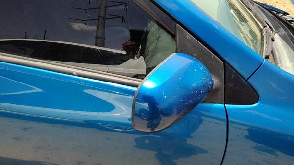 2009-2013 Toyota Corolla Passenger Right Side Mirror Door Mounted Oem Blue 8T7 — photo 5