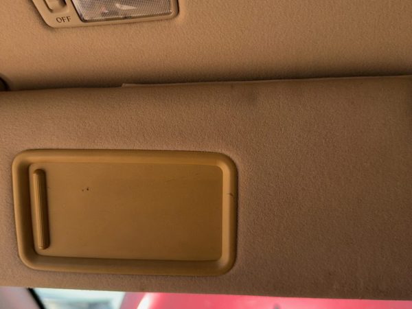 2005 Toyota Prius Driver Left Sun Visor Oem From 01/01/05 Brown/Ivory Fa08 — photo 5