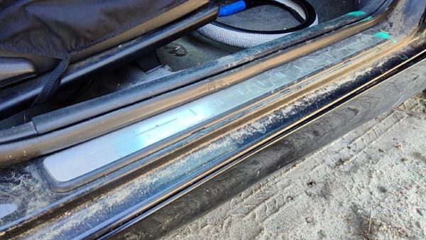 1999-2002 Infiniti G20 Passenger Right Lower Kick Trim Panel Oem Black — photo 3