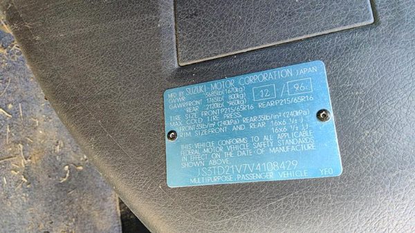 1997 Suzuki Sidekick — vehicle photo 5