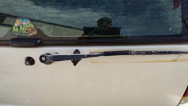 1995-2005 S10 Blazer Back Glass Wiper Arm Oem Rear Window Blade Liftgate Hatch — photo 3