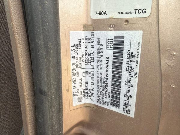 1997 Ford F250 Radiator Support — photo 4