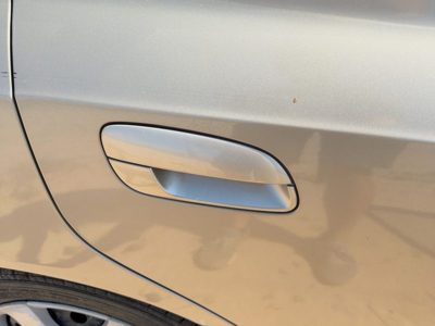 01-06 Elantra Passenger Right Rear Outside Door Handle Oem Back Prime Beige Ko