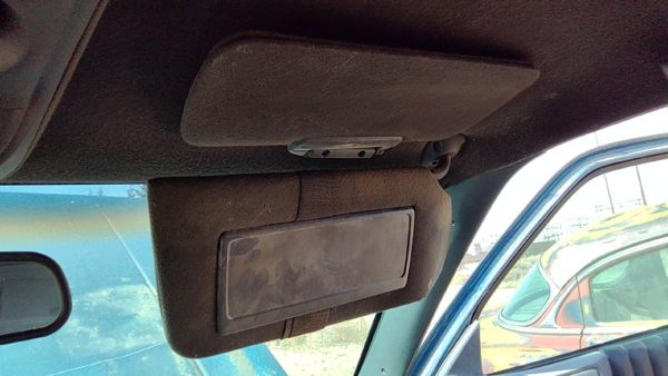 82-94 Chevy S10 Blazer Passenger Right Sun Visor Oem Black — photo 3