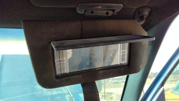 82-94 Chevy S10 Blazer Passenger Right Sun Visor Oem Black — photo 6