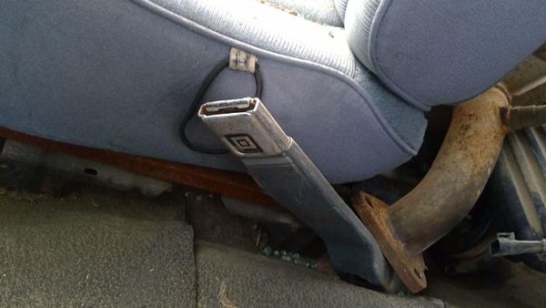 94 Chevy Caprice Passenger Right Front Seat Belt Retractor Oem Shoulder Blue Rh — photo 3